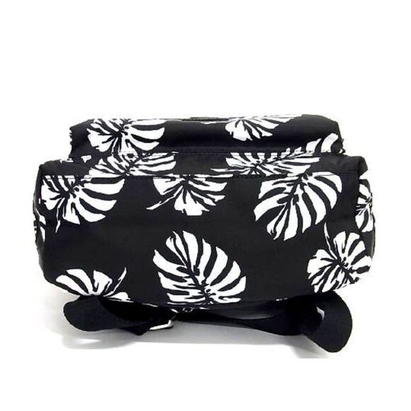 Dolce & Gabbana NEW Bambino Tropical Palm Leaf Print Nylon & Leather Backpack - Picture 5 of 12